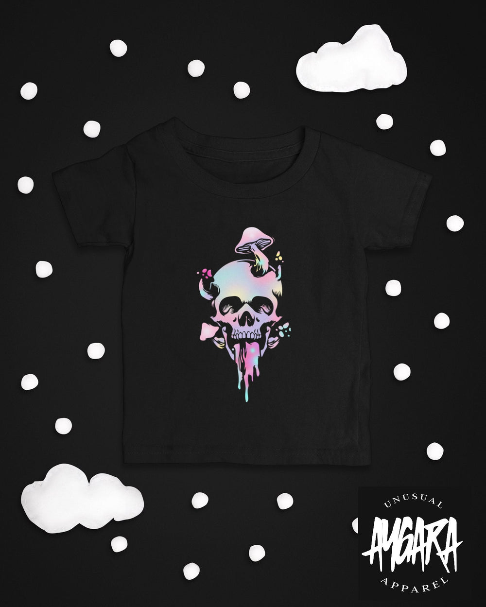 Baby-Youth Skeleton Mushroom Onesie/T-Shirt