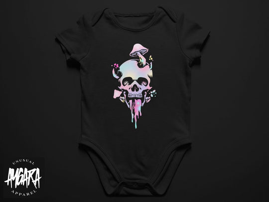 Baby-Youth Skeleton Mushroom Onesie/T-Shirt