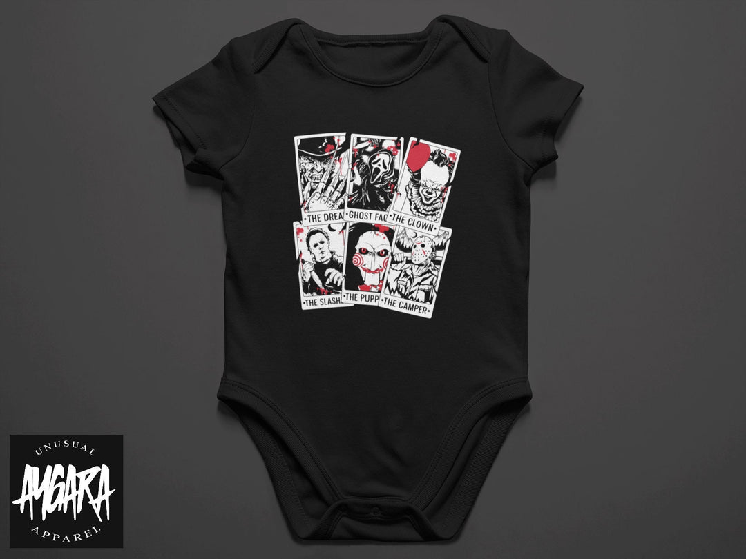 Baby-Youth Horror Cards Onesie/T-Shirt