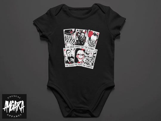 Baby-Youth Horror Cards Onesie/T-Shirt