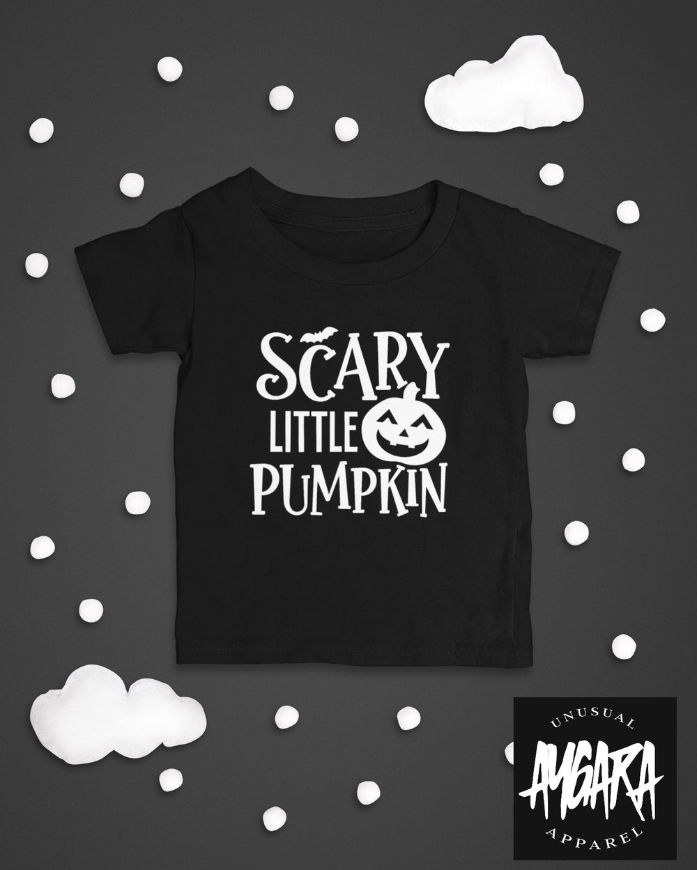Baby-Youth Scary Little Pumpkin Onesie/T-Shirt