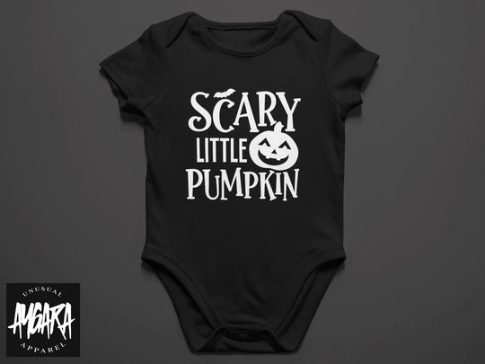Baby-Youth Scary Little Pumpkin Onesie/T-Shirt
