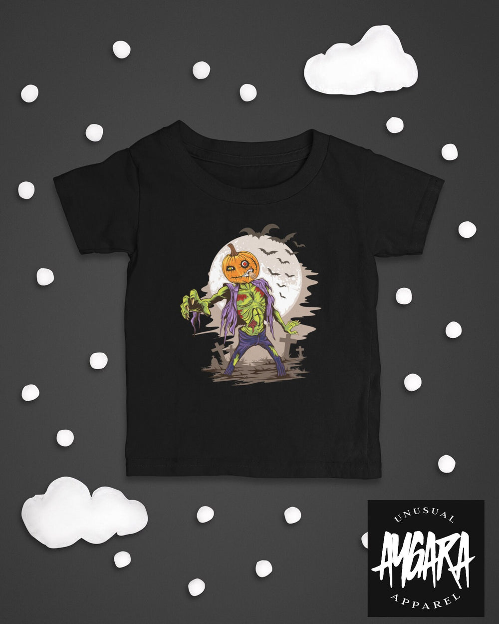 Baby-Youth Pumpkin Monster Onesie/T-Shirt