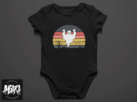 Baby-Youth Retro Ghost Onesie/T-Shirt