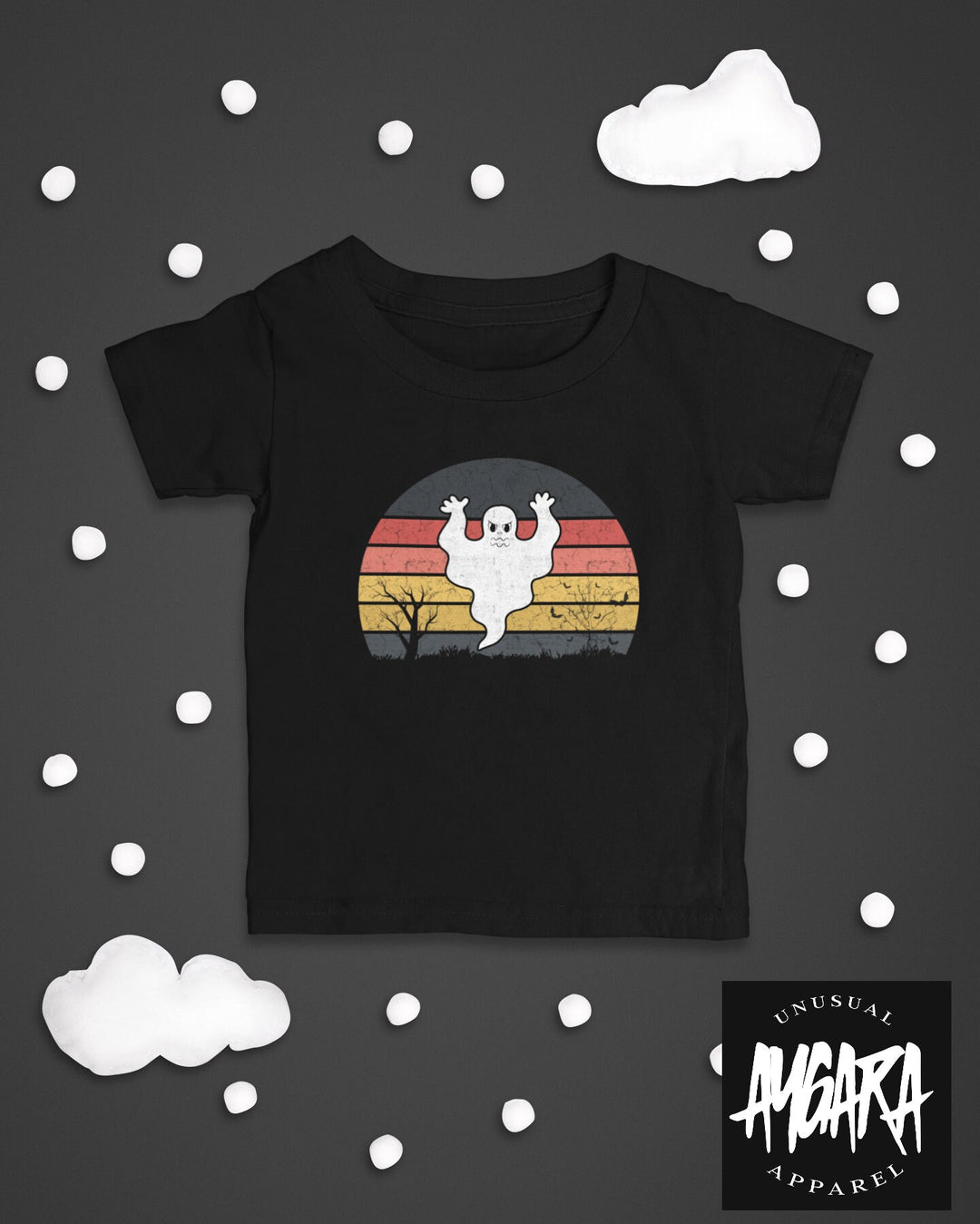 Baby-Youth Retro Ghost Onesie/T-Shirt