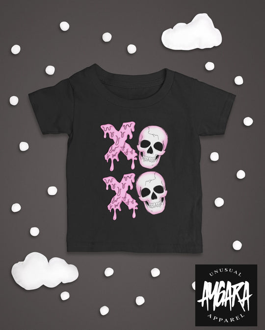 Baby-Youth Black 'XO' Onesie or T-Shirt