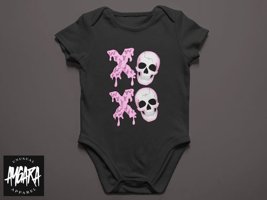 Baby-Youth Black 'XO' Onesie or T-Shirt