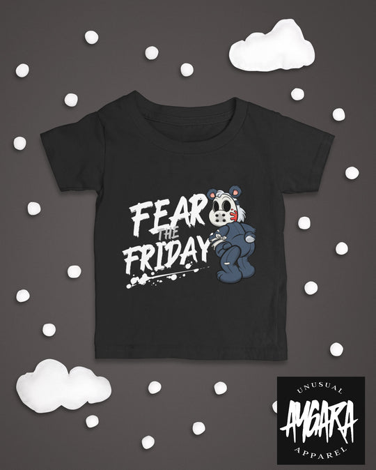 Baby-Youth "Fear the Friday" Black Onesie/T-Shirt