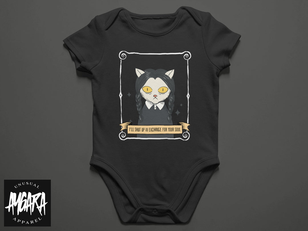 Baby-Youth "Soul Exchange" Black Onesie/T-Shirt