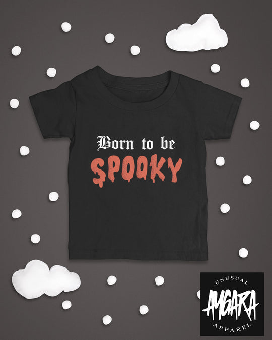 Baby-Youth "Born to Be Spooky" Black Onesie/T-Shirt