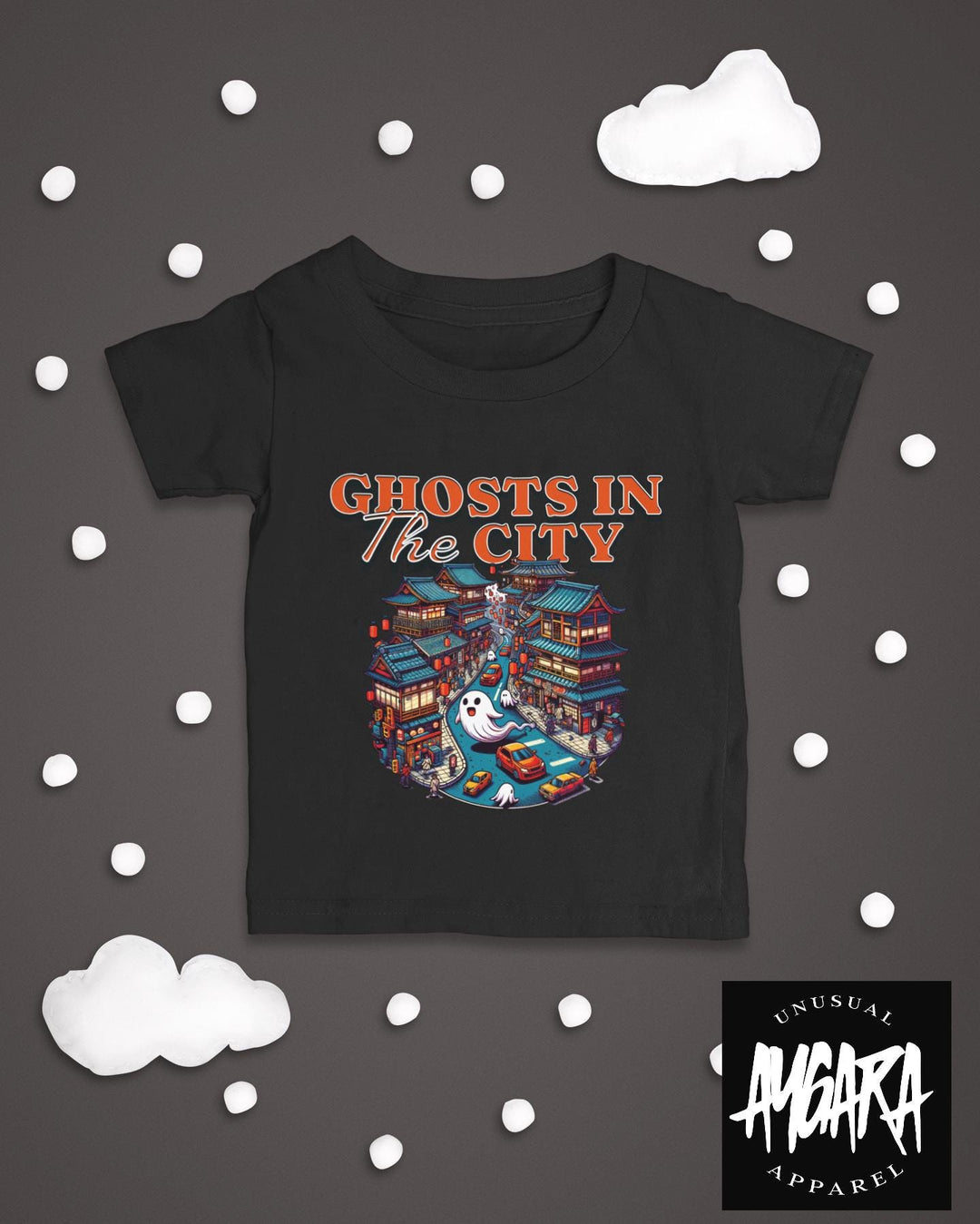 Baby-Youth "Ghosts in the City" Onesie/T-Shirt