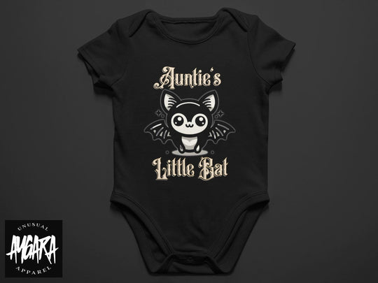 Baby-Youth "Auntie's Little Bat" Onesie/T-Shirt