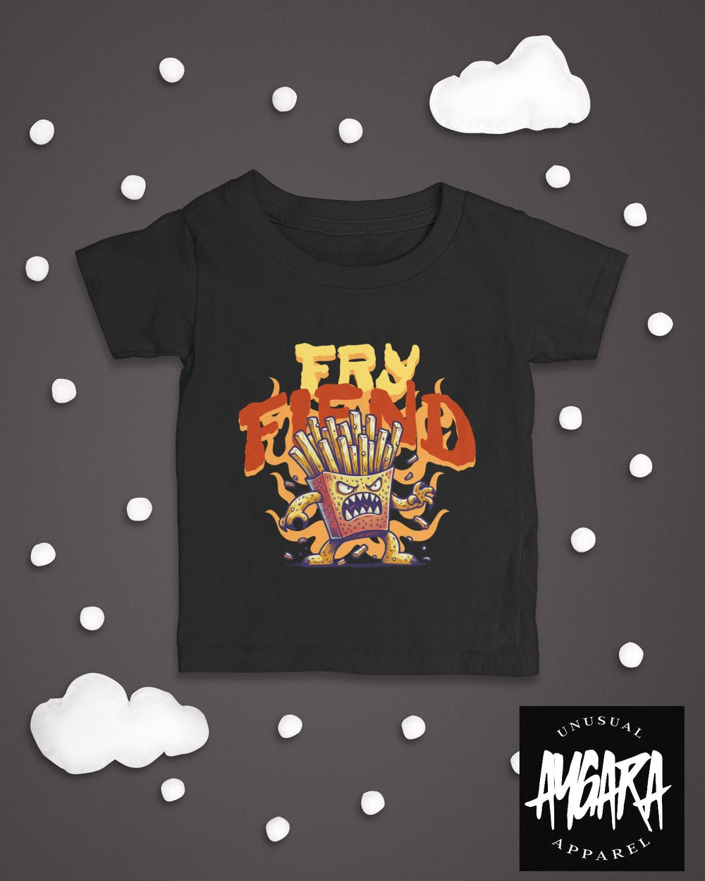 Baby-Youth "FRY FIEND" Onesie/T-Shirt
