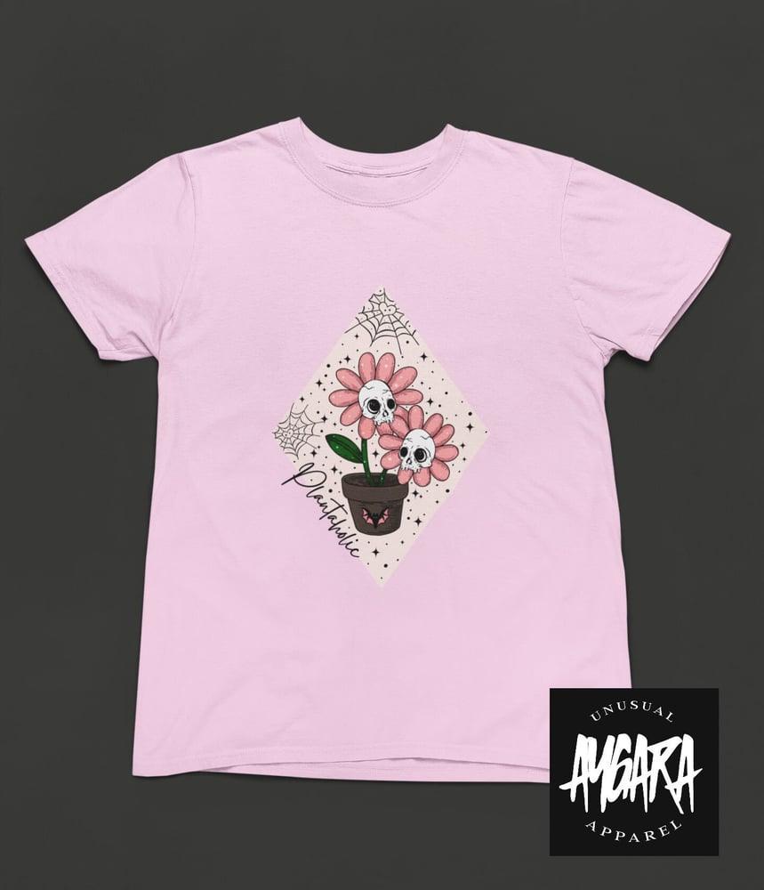 Pink 'Plantaholic' Adult T-Shirt - Aygara