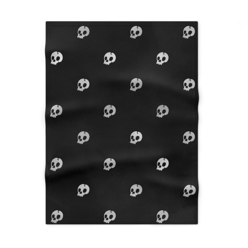 Super Soft Skull Pattern Baby Blanket - Aygara